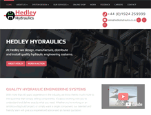 Tablet Screenshot of hedley-hyd.com